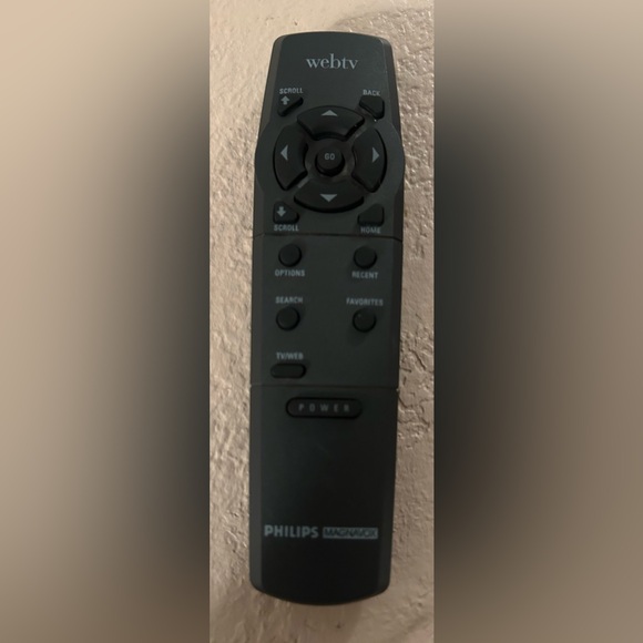 Philips Magnavox WebTv Remote Control  00T156MT-PM01 - Picture 1 of 3